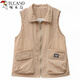 Woodpecker 2025 Été Nouvelle veste de gilet solaire féminine pour femmes en vrac décontracté de la mère d'âge moyen décontracté, Rust Red M (100jin [Jin est égal à 0,5 kg]))