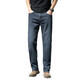 Lee Kids2025 Frühlings- und Herbst-Neue Mode Herren All-Match Hosen lässig mittelheigerteile Baumwoll Elastic Lose Jeans Männer Marine Blau 7027H-1 29