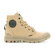 PALLADIUM Pampa Hi Htg Supply Comfortable and versatile Wear-resistant High-top Canvas Shoes Men and Women Yellow Yellow 38