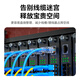 Shengwei extrem dünne Kategorie 6 Netzwerk Jumper Cat6 UTP Gigabit Fertiges Netzwerkkabel Ultra Thin 28AWG Anaerobe Kupfer Twisted Pair 10m LC-15100C