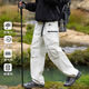 Jeep Spirit Charge Pantalon Spring and Automne Couples 'Travail Functional Pantalon Outdoor Windprooter Imperproof Mountalnering pantalon 695-OSIDIAN Black (Three Defense Technology) S (95-120Jin [Jin est égal à 0,5 kg]))