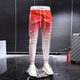 Kurashi Ichishu Brand tendance Summer Sports Thin Sports Pants décontractés pour hommes Pantalons harem Slim Fit Pantalon de soie glace coréenne Pantalon à séchage rapide pour hommes Couleur Picture XL Recommandé 120-140Jin [Jin est égal à 0,5 kg]