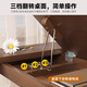 Jiayi solid wood bed computer table bedroom bay window table tatami kang table folding small coffee table bed study table desk