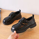 Huili (Guerrero) Zapatos de día para niños zapatos de cuero negro Rendimiento Mary Jane Zapatos Single Shoes WPD (WZ) -0218 Negro 32