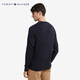 
Tommy Hilfiger Winter Couple Cotton Cashmere Blended Casual Business Round Neck Inner Red Knit Sweater 02012