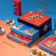 Daoxiangcun (DXC) mooncake gift box Mid-Autumn Festival gift gift three-layer gift box Chinese time-honored Cantonese pastry search 1390g