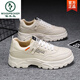 Specht 2025 Herbst Neue Freizeitsportschuhe Herrenschuhe Erhöhung der Schuhe weiße Schuhe Dad Schuhe atmungsbezogene weiße Schuhe Trendy Winter Hy1289 Weiß 41