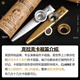 Clarke British Clarke Kazoo Gitarre Ukulele Begleitinstrument Metallflöte Silber kleines Modell (11 Artikel) mit verbesserter Aufbewahrungstasche