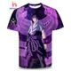 
Yamamori Nanshi 2025 short-sleeved Naruto anime series T-shirt 3D printed trendy casual tops Xiao Quan family photo TXU1504 S suitable for 80-90Jin [Jin equals 0.5 kg]