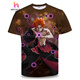 
Yamamori Nanshi 2025 short-sleeved Naruto anime series T-shirt 3D printed trendy casual tops Xiao Quan family photo TXU1504 S suitable for 80-90Jin [Jin equals 0.5 kg]