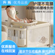 Ulop (Ulop) Berceau d'épissage mobile lit multifonction pliage lit couche à langer table nouveau-né berceau berce