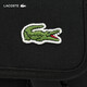 Lacoste Crocodile français Hommes and Women Même modèle 25 automne Nouvelle mode simple Pack postal polyvalent nu4865ne 000 / noir