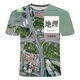 Jiaojing Textbook Clothes History Geography Textbook: Summer T-shirts 3D Printing Trends for Primary and Secondary School Students and Teenagers in Primary and Secondary Schools 3D Printing Trends 1 TXU1278 One Size 140 Suitable for weight 50-60 Jin [Jin equals 0.5 kg]