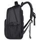 Edison Inventor Junior High School Schoolbag Schoolbag Male High School College Student Backpack Ridge Protection Burden Reduktion und Wasserspritztack 2557-1 Schwarz