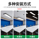 Yaming led office lamp strip lamp office chandelier super bright square ceiling lamp office building shopping mall shop commercial chandelier 10 cm wide 1.18 m long 50w