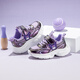 Hello Kitty zapatos para niños para zapatillas de deporte para niñas, zapatos casuales de papá de Kulomi para niñas que absorbe zapatos para el running para niños 6913 Deep Purple 30