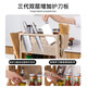 Topology kitchen storage rack knife holder chopsticks seasoning supplies storage rack countertop multi-layer seasoning rack home