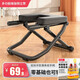 
POWERTI Yoga Stand Stool Fitness Stand Stool Wangou Stand Fitness Stand Stool Upside Drag Yoga Aid Fitness Equipment Pull Upgrade Model [Folding-Red] Double Handrail Design/All Steel