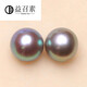 Yizhao Su Pang Donglai Quality Freshwater Pearl Earrings Paired Naked Beads Small Light Bulb 5A Naked Bead Color Transparent 6-7mm Maroon BDP1049