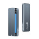 
Mihu M.2 solid-state box NVMeSATA protocol integrated aluminum alloy CNC non-aluminum extrusion SN9922 SATA protocol 6Gbps* all-aluminum body