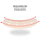 Silicone shoulder strap anti-slip artifact bra underwear shoulder strap anti-slip anti-slip shoulder fixator traceless pressure reducing invisible patch 2 pairs of skin color holes