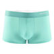 Nanjiren Unterwäsche Herreneis Seide Dünne Boxer 5A-Grad Graphen atmungsaktive großgröße Sommerboxerhose (Packung) 9922-6-Narrow Blau Hellgrau Blaues Grün 4 Streifen L.