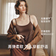 Uras Yu Shuxin's same size, small milk leather suspender vest, base new style oat milk color, all size