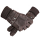 Colorful genuine leather gloves for men in autumn and winter, warm, windproof, velvet, thickened and coldproof, outdoor riding electric motorcycle cotton gloves