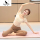 Kangaroo (DAISHU) beautiful yoga suit for women 2025 new high-end summer high-looking Pilates top fitness sports short-sleeved top L (108-118Jin Jin equals 0.5 kg)