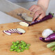 
Double gun bamboo cutting board chopping board cutting board cutting board panel knife board square bamboo cutting board ZB4012 whole bamboo zb1049