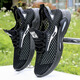 
Changxiang Huili Shoes Men's Shoes 2025 New Summer Breathable Hollow Thin Mesh Shoes Soft Sole Mesh Casual Running Sports Shoes FH-882-DD White and Black 42
