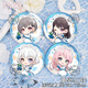 Hiroanze Mygo Cafe Chiba Liebeston Matsu Naruto Shinachi Riki Nagasaki Shuangshi Peripheral Bar Chi Badge Hirse Brosche B3895 Versandschutzbag] Laserbraun Glas-58mm