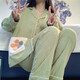 
Sangpu Pajamas Women's Spring and Autumn Long Sleeve Trousers Summer 2025 New Sweet and Cute Autumn and Winter Home Suit Set 427@ M :[75-100Jin[Jin equals 0.5 kg]]