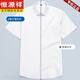 Hengyuanxiang High-String Velvet Cotton Coton Coton à manches courtes pour les hommes en matière d'affaires d'été et de coton décontracté Coton Coton Anti-Wrinkes Shemd à manchette DX6626 Machine Washable 41