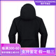 Kailas Solid Color Sports Outdoor Mountaineering winddicht auf spritzdichte Kapuze-weiche Schalenjacke für Frauenstil schwarze schwarze XS