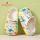 Mengte Children's Shoes in Summer suave suela sin deslizamiento zapatillas para niños para niños zapatos de agujero casual versátiles al aire libre para niñas sandalias de moda