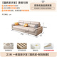 Mumian Nordic 2025 Neues Katzenkratz-Leder-Sofa kleines Wohnungszimmer Einfaches direktes Sofa-Kombination SF-638 2.1