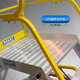 Stable and resistant BAILEY ladder aluminum alloy platform ladder 1.7 meters all-round protection mobile freight elevator FS13591 FS13596 eight steps 3.1 meters