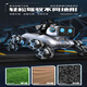 Linguo Achtrad Stunt Mechanical Dog kann elektrische intelligente Roboter-Dog-Kinder-Gesten Drei-Sensor-Fernbedienung Frühschulaufklärung Fortgeschrittene Spray-Einsteuerungsinteraktion + Handle Acht-Rad-Haltung Drei-Elektrik-Austausch 3 Sätze Lithiumbatterien + Fernbedienungsbatterie + Mangel