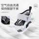 Dr.Kong Dr.Kong Dr. Jiang Kinderschuhe Klettverschluss Stieftrusschuhe weiche Sohle atmungsaktiv 2025 Neue Stil- und Frauenbabys Sandalen für Männer und Frauen Sommer Reis/Silber 21 Fuß Länge sind ca. 12.3-12.9