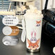 
Xiaomi Youpin Judynick Coffee Cup Student Portable Cup High-Precision Women's Thermal Cup Stainless Steel Large Capacity Straw Water Cup BXAB6623 Nick + Lanyard 316 Stainless Steel