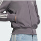 阿迪达斯 （adidas）三叶草女装春秋季新款立领防风休闲经典复古风针织运动夹克外套 KB4516 L