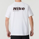耐克（NIKE）男夏季Dri-FIT速干运动套装 跑步健身训练服潮流时尚冰丝休闲衣裤 HV4882/白色短袖T恤 上装 S