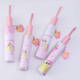 Yonghuan Regenschirm Sunumbrella Girl One-Click Offen und enge faltende Sunscreen-Parasolpulver 3882 Red Apfelfaltungsschirm