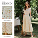 
Olrain Ouruier Point Flower Blossom Skirt Colorful Skirt Rubber Tightening Skirt Women's Summer 2025 New Skirt Polka Dot M 160/68A/M