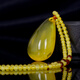Jiale beeswax pendant for women natural amber non-optimized pendant with shape beeswax pendant one thing one certificate authentic birthday gift