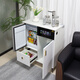 Meijia Meiju tea bar machine solid wood tea bar machine for home high-end living room 2026 new water dispenser office cream style fully automatic all-in-one cabinet disinfection sideboard cooling hot refrigeration double cabinet milk white refrigerated model (can be as low as about 5) cooling and heating type