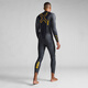 2XU Propel Series P 1 Coldproof Swimsuit Men's Wet Suit Thickened One-piece Professional Training Warm Winter Swimming Wet Suit Black/Citrus L