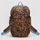 Tagi.Bread -Tasche Freizeit Rucksack Schultergurt ein verstellbarer Reisependler -Rucksack im Voraus Leopard -Muster für große Kapazitäten