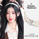 Vivienne Westwood is purchasing ready-made Western Queen Mother Saturn double-layered pearl magnetic buckle necklace, light luxury necklace as a Chinese Valentine's Day gift for girlfriend, wife, mother, silver double row